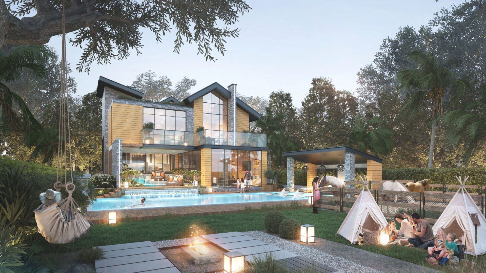 The Farmhouse Villas in Dubai