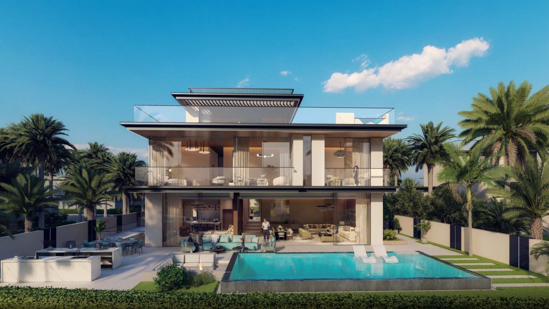 Nineteen Riviera Lagoon villas